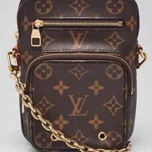 Louis Vuitton Monogram Canvas Utility Sling Crossbody Bag